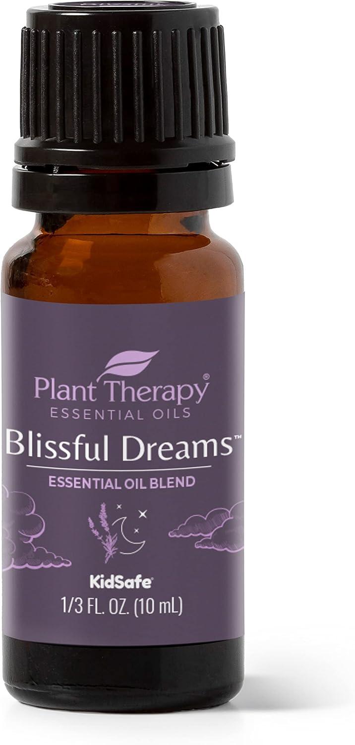 Plant Therapy Blissful Dreams Essential Oil Blend 10 mL (1/3 oz) 100% Pure, Undiluted, Natural Aromatherapy