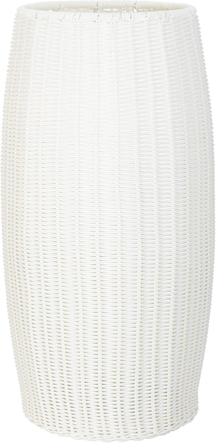 Household Essentials Tall Resin Pedestal, White