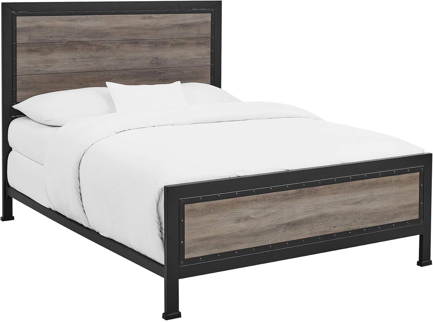 HumbleNest Countryside Modern Rustic Panel Bed