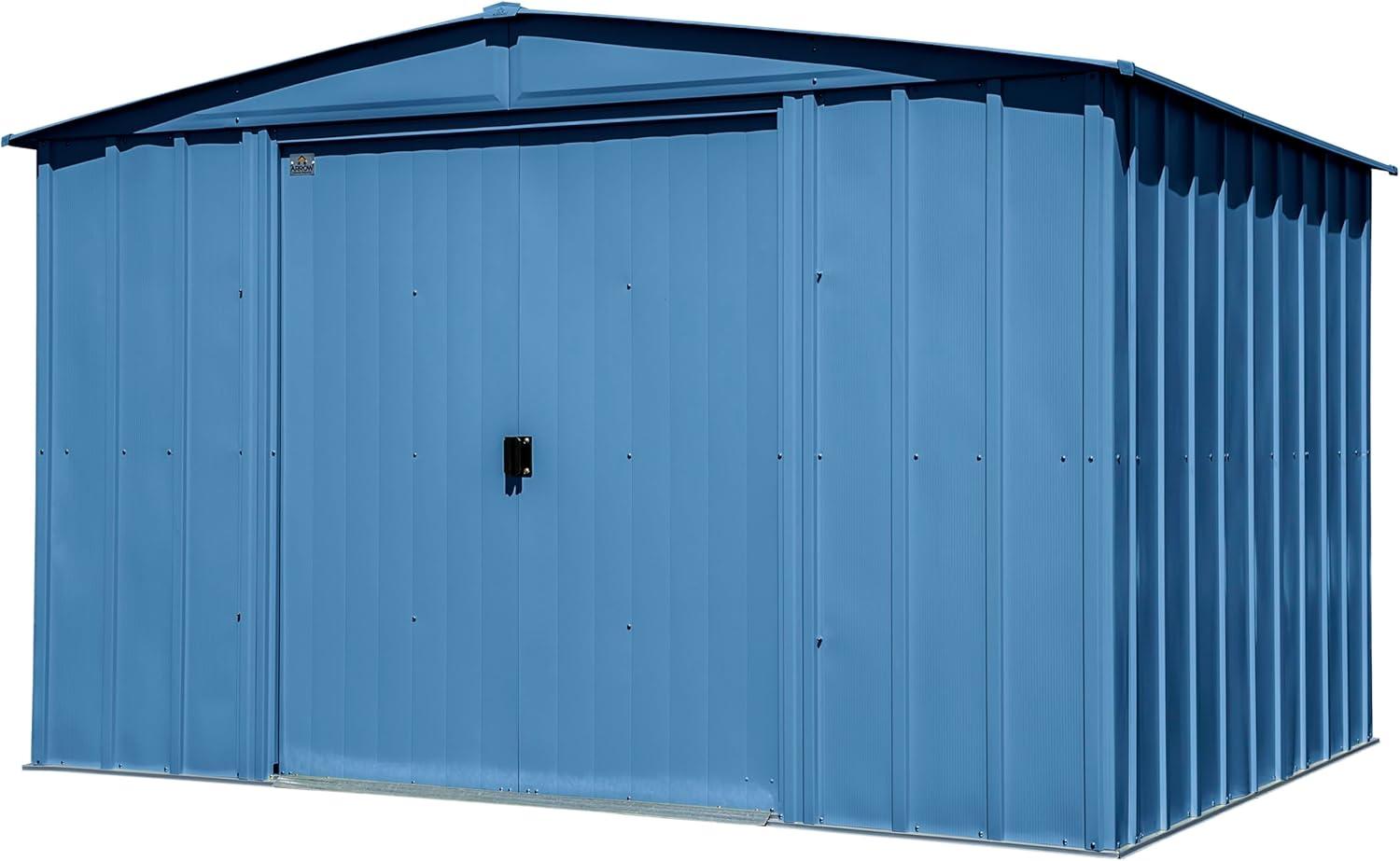 10 ft. W x 8 ft. D Metal Storage Shed