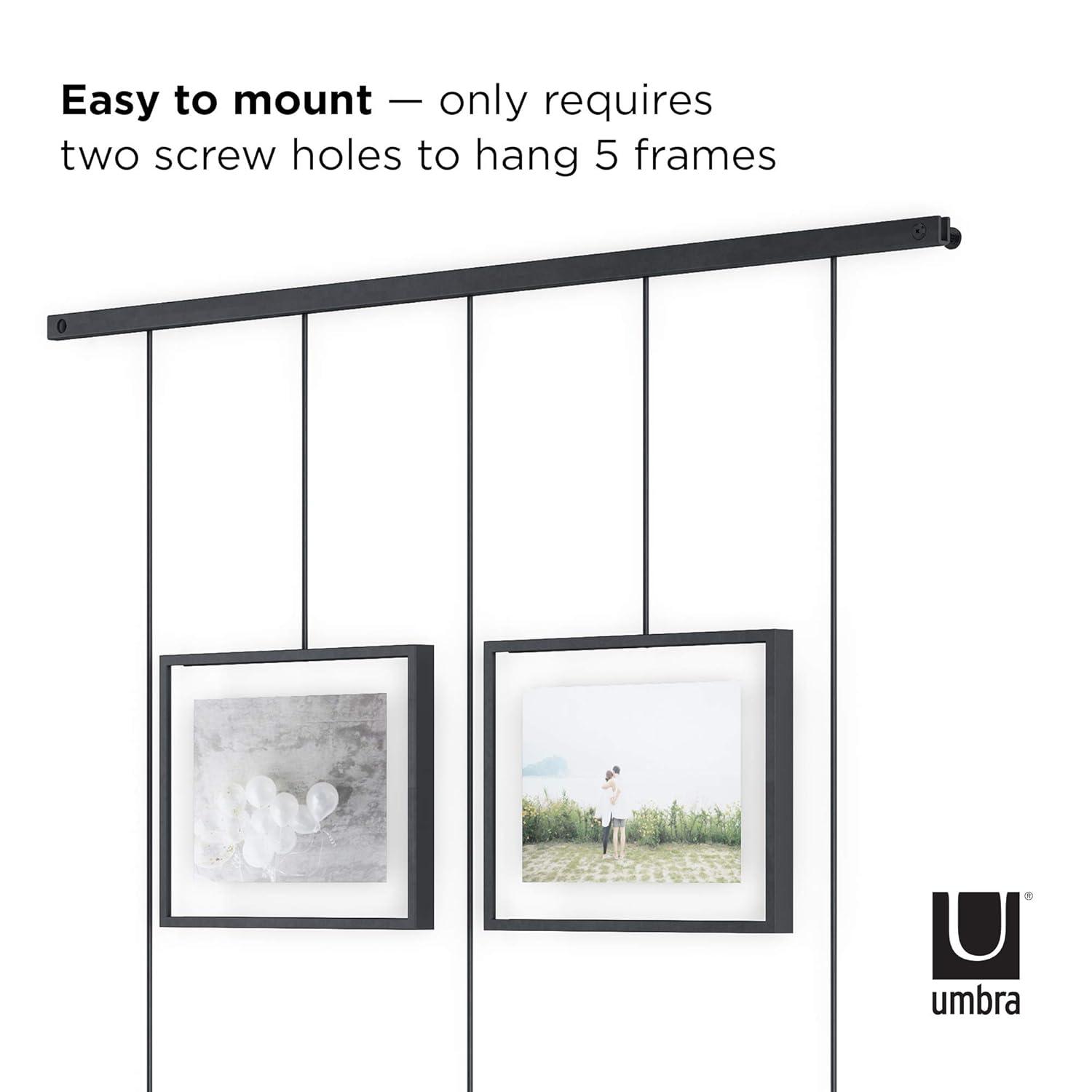 Umbra Exhibit 5-Photo Wall Hanging Picture Frames