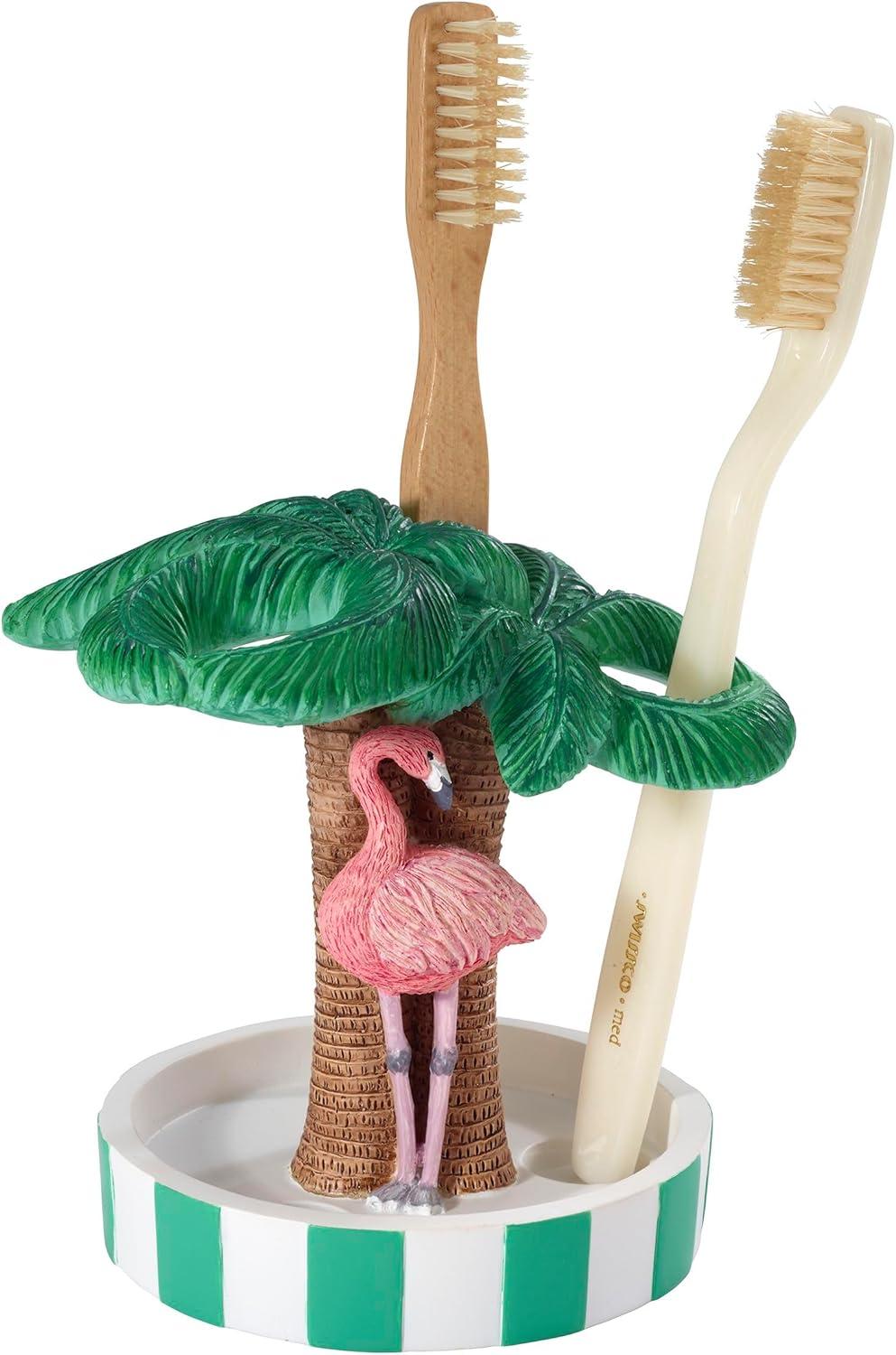 Avanti Linens Flamingo Paradise Toothbrush Holder