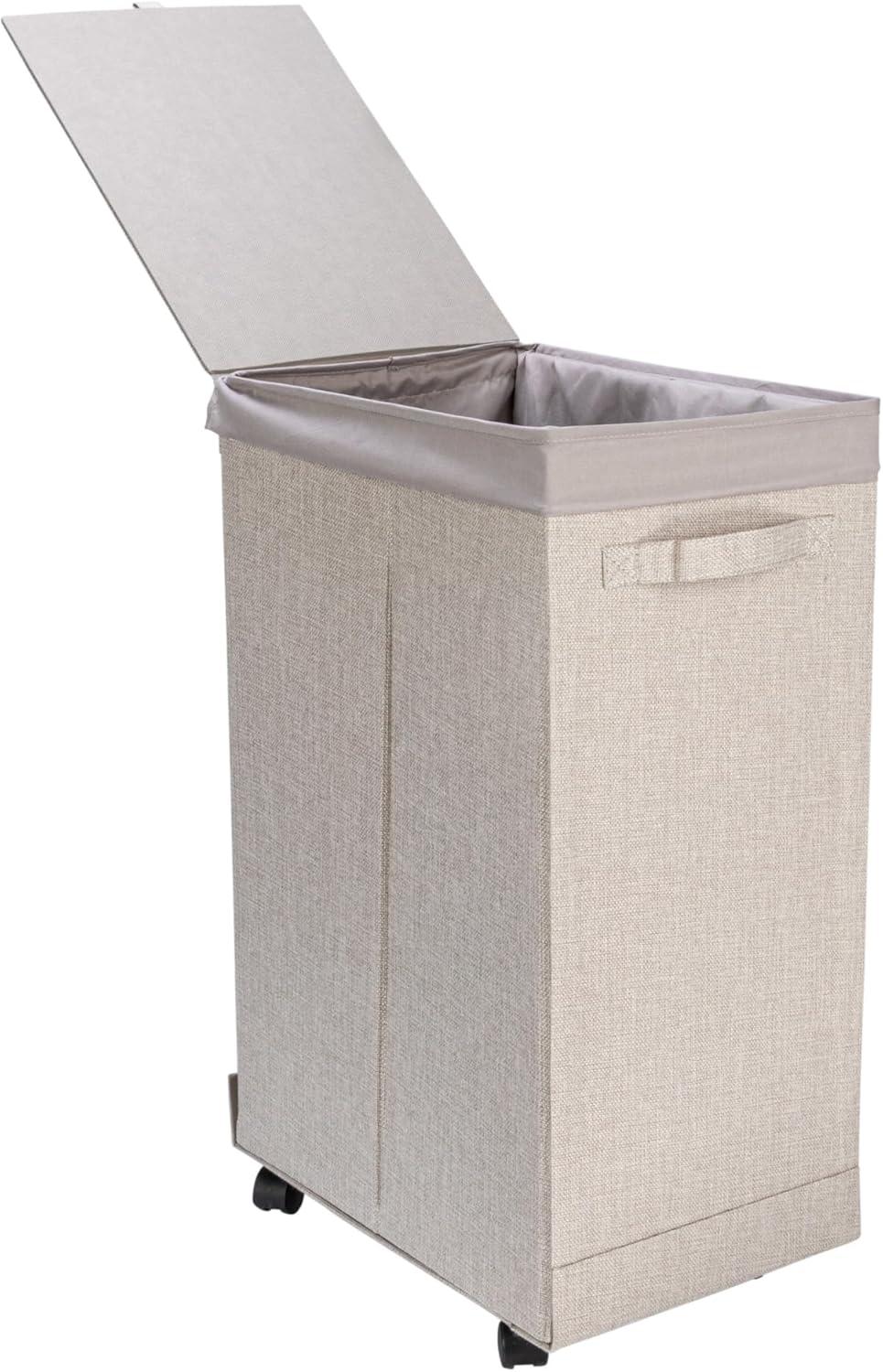 Rolling Laundry Hamper with Handles