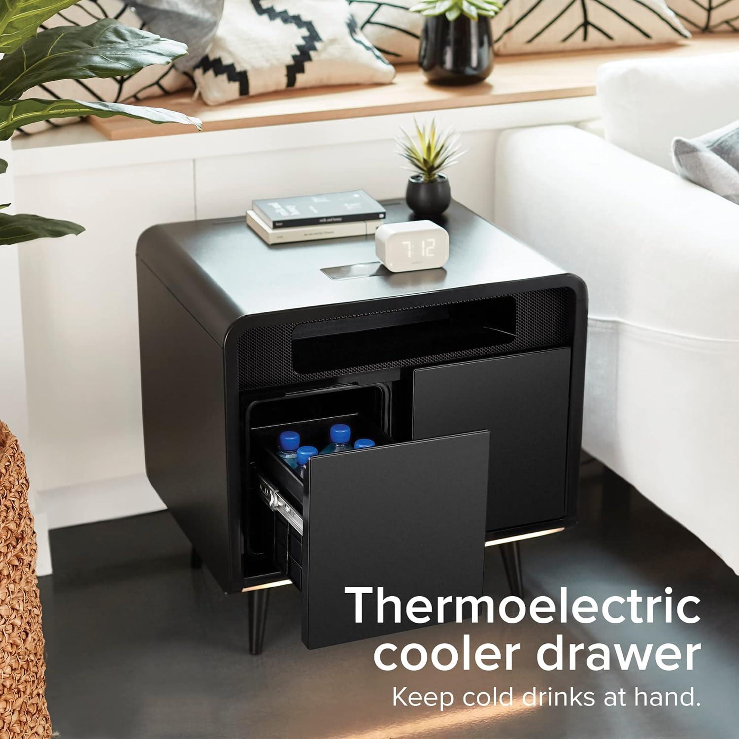 Sobro Smart End Table with Built-In Outlets