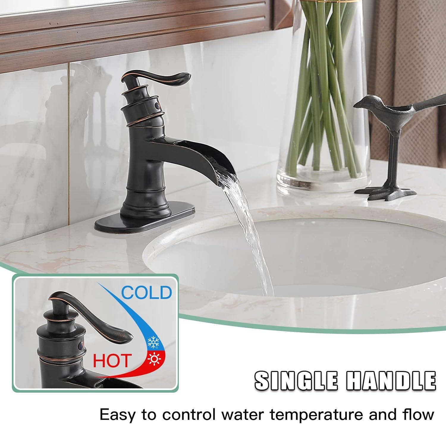 Single-Hole Single-handle Bathroom Faucet