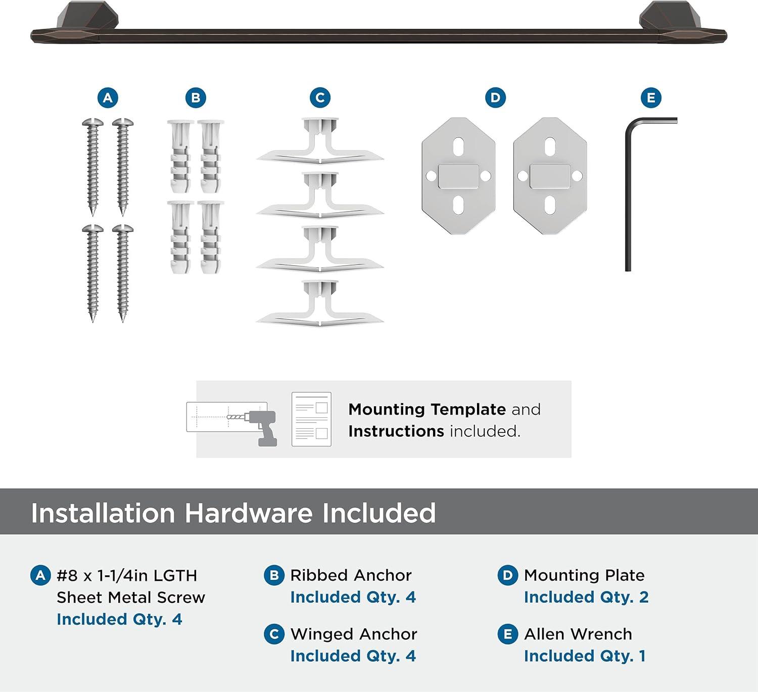 St. Vincent 27.12" Wall Mounted Towel Bar