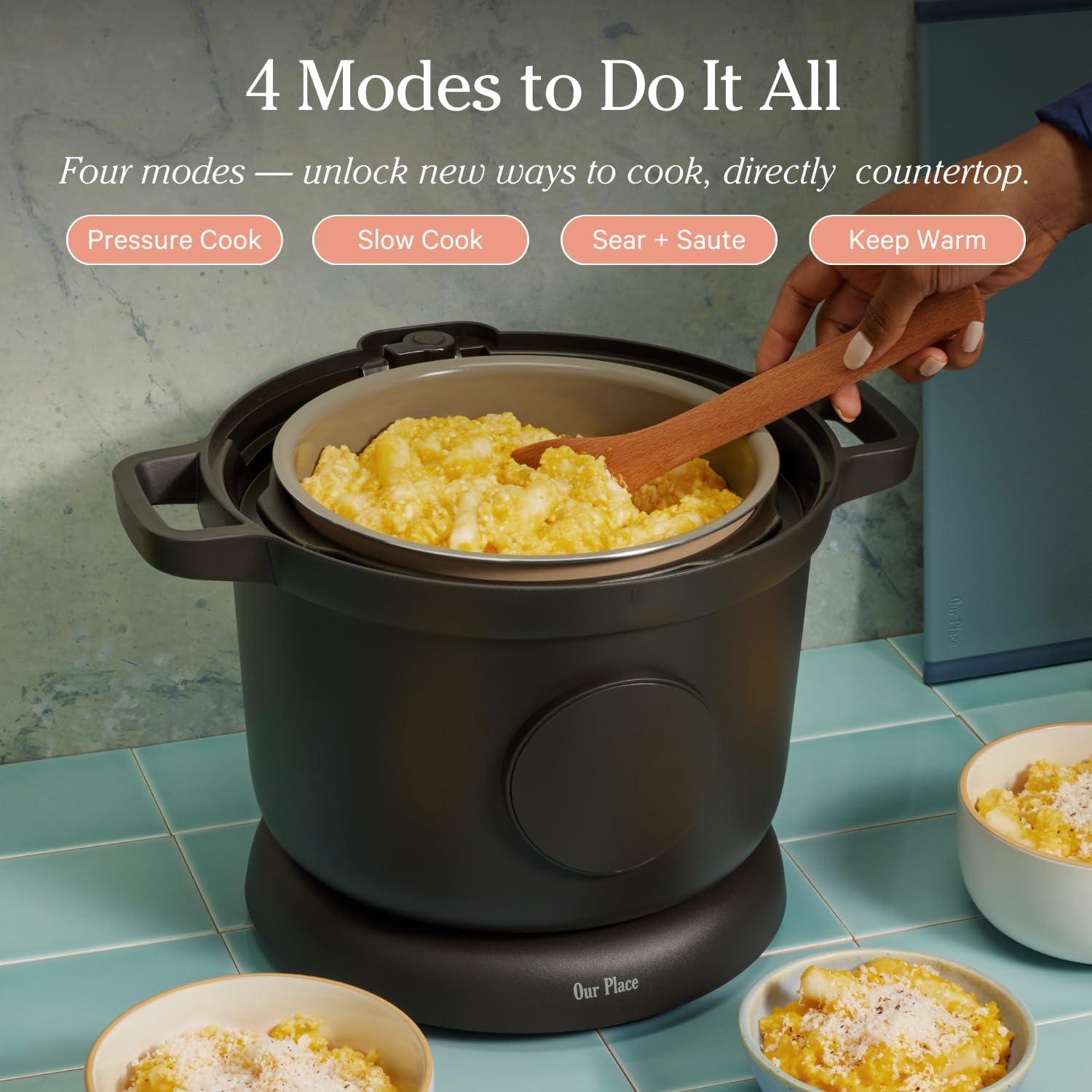 Char 6-Quart Non-Stick Multicooker with Timer