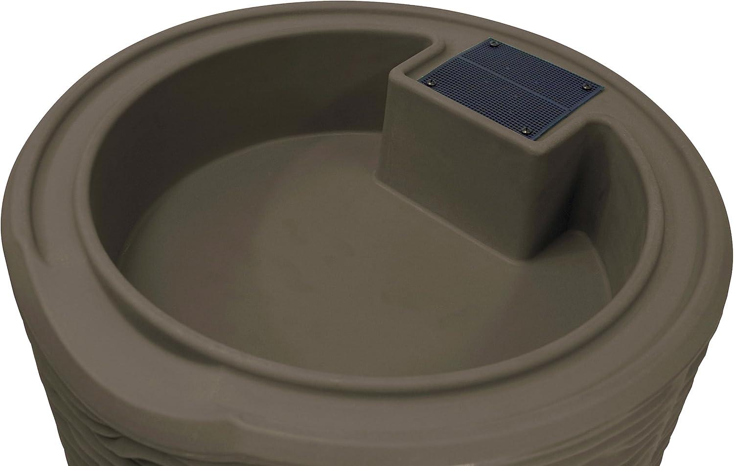 Good Ideas Good Ideas 50 Gallons Plastic Drainable Planter Rain Barrel