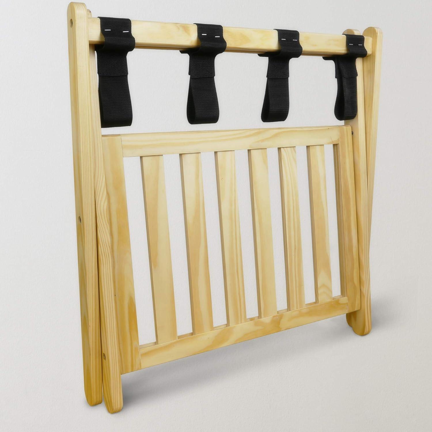 WRIWON Luggage Rack, 26.75" Wide with Shelf