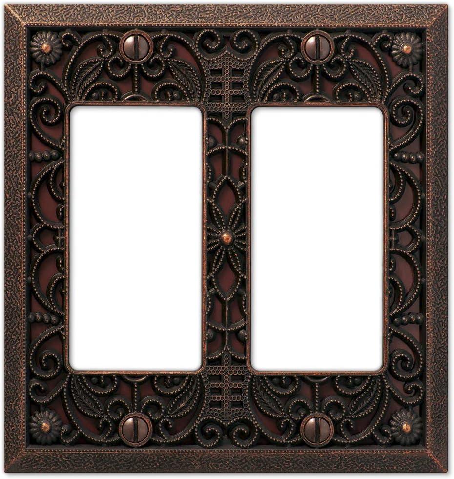 Filigree No Subject 2 - Gang Rocker Standard Wall Plate