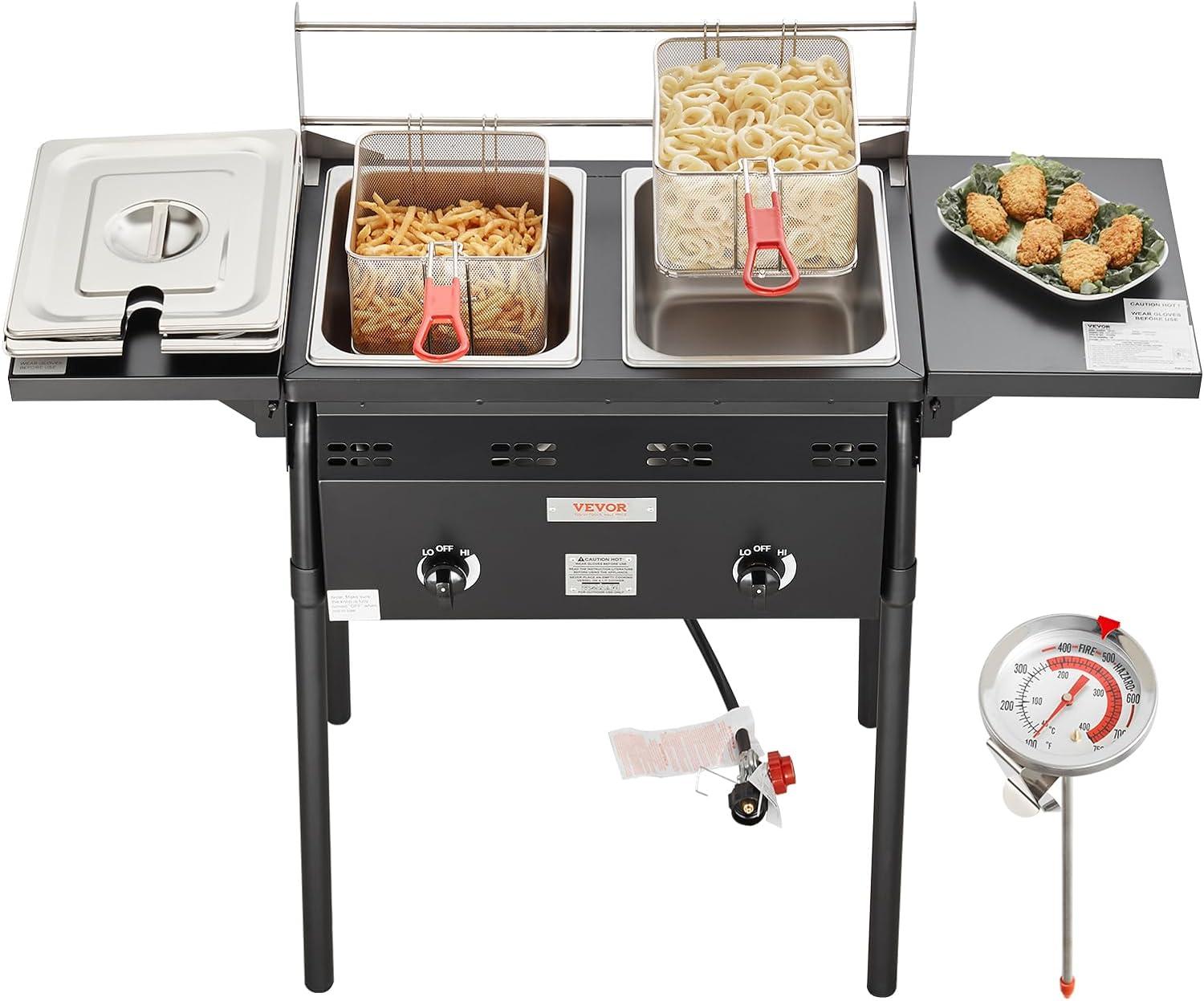 VEVOR 2 - Burner Propane Deep Fryer