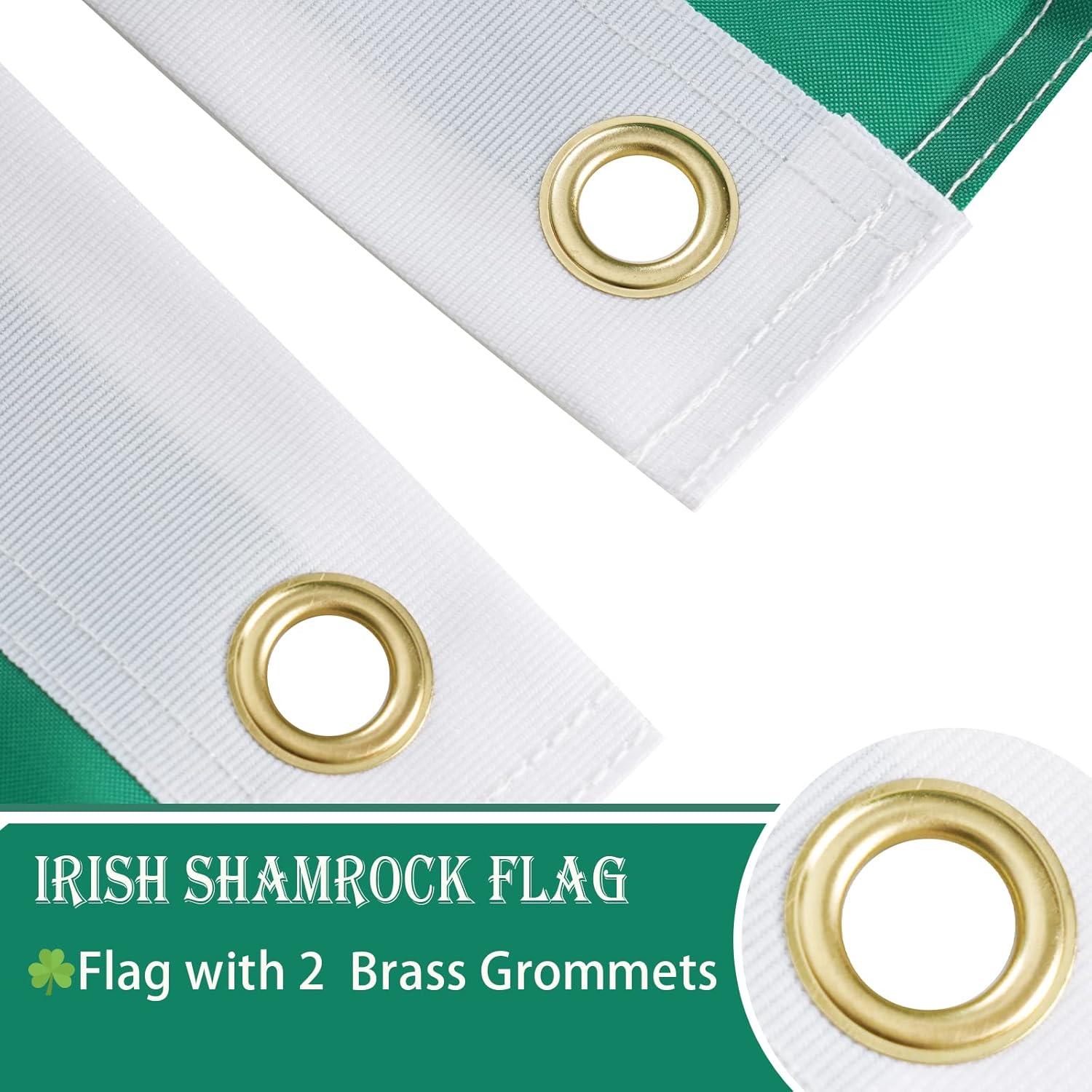 3X5 Ireland Flag 3'x5' Irish FLAG BANNER FAST USA SHIPPER 100D FABRIC