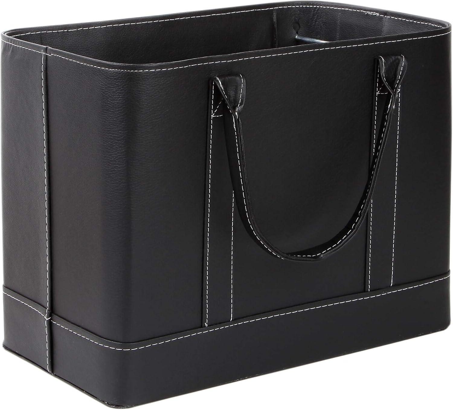 The Lakeside Collection Chic File Organizers - Black