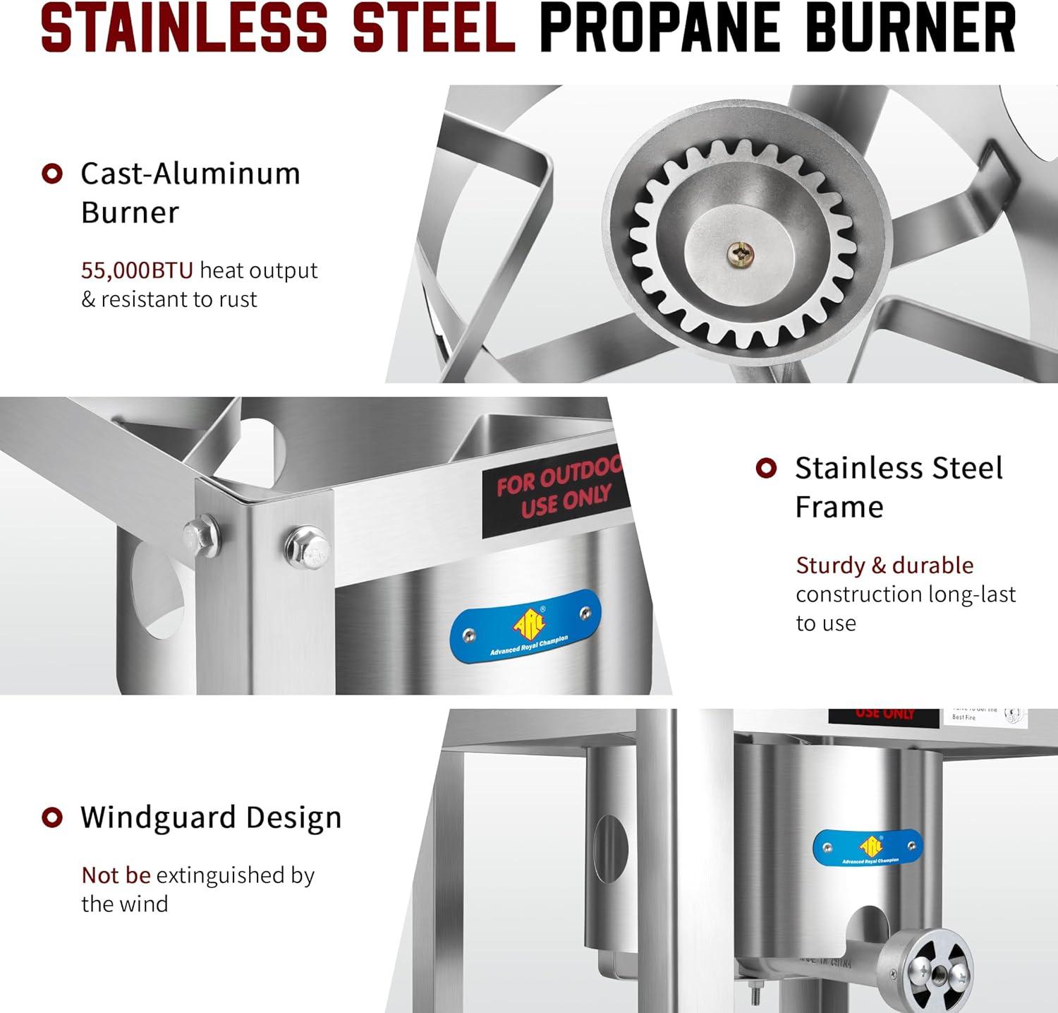 ARC Arc Single Burner High Pressure Propane Outdoor Stove