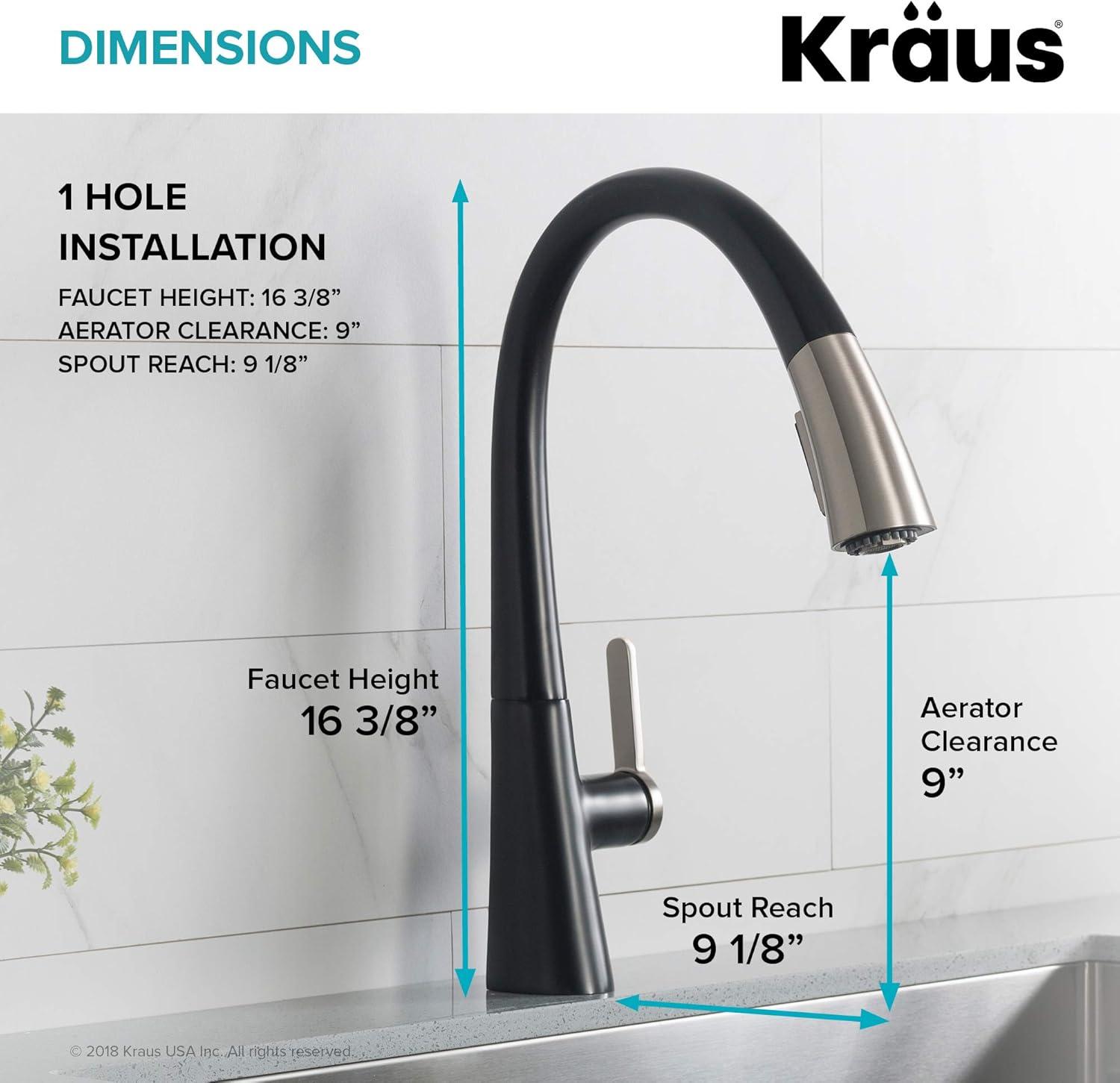 Nolen™ Pull Down Single Handle Kitchen Faucet