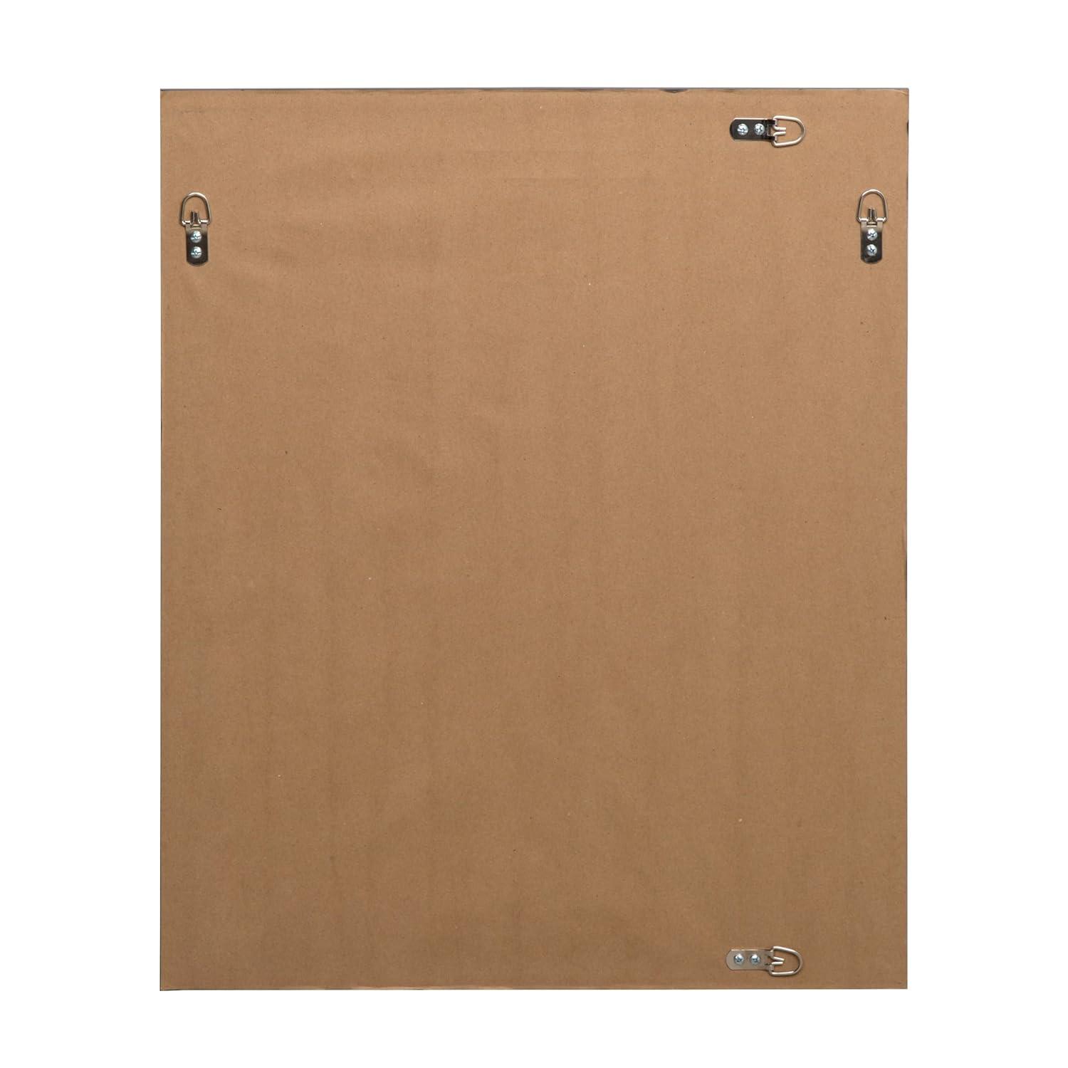 20" x 26" Calter Framed Wall Mirror White - Kate and Laurel