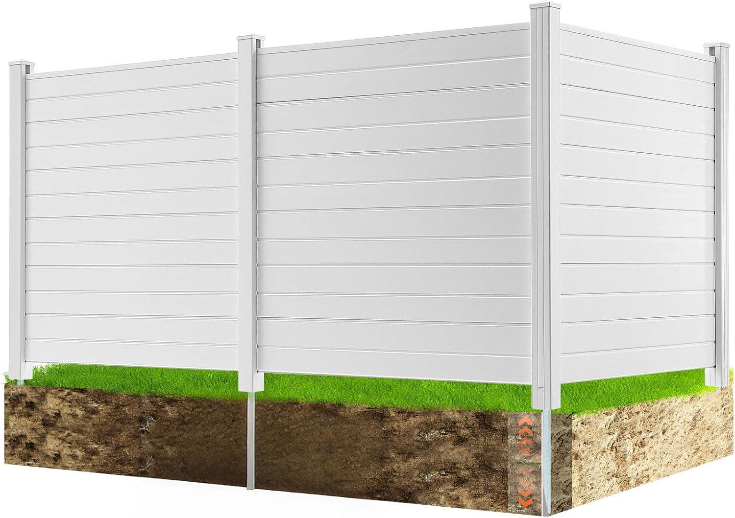 VEVOR 4 ft. H x 4 ft. W Outdoor Privacy Screens 2 Panels