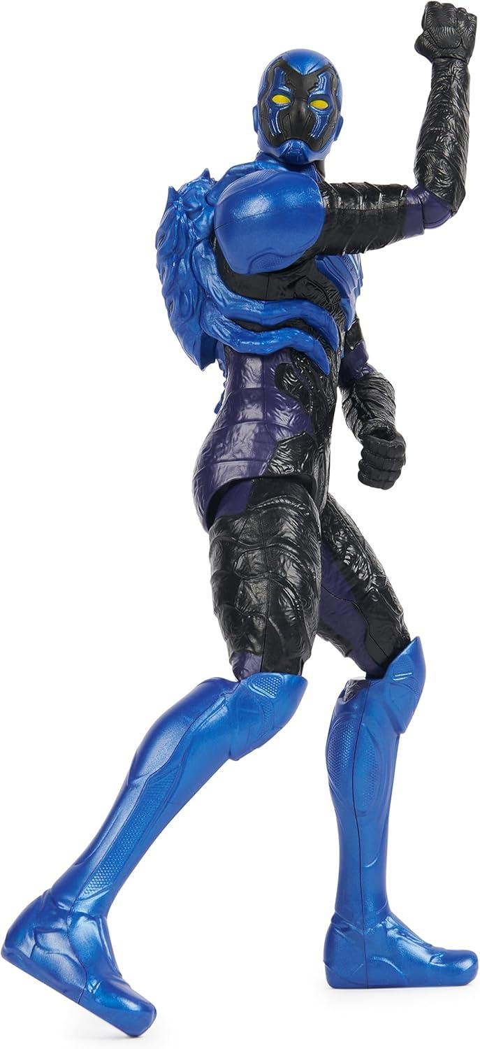 DC Comics, Hero-Mode Blue Beetle Action Figure, 12-inch, Easy to Pose, Blue Beetle Movie Collectible Superhero Kids Toys for Boys & Girls, Ages 3+