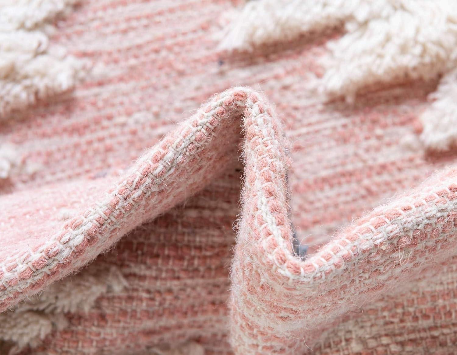 Unique Loom 5' 1 x 8' 0 Mesa Papago Pink Area Rug