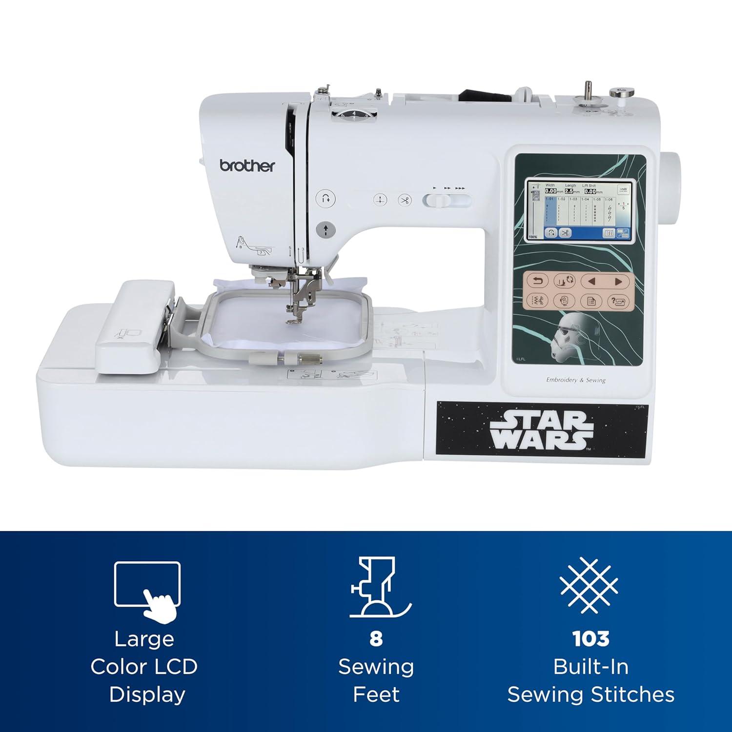 Brother LB5500S Star Wars 2-in-1 Combo Sewing & Embroidery Machine