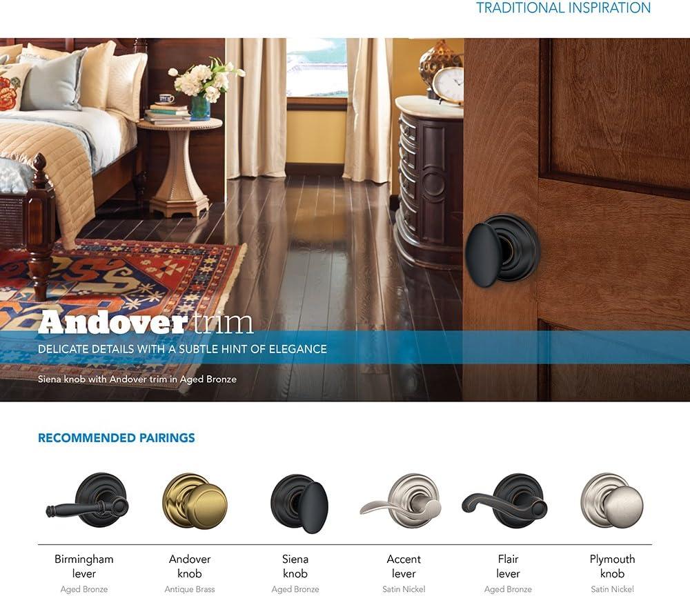 Andover Knob Non-Turning Lock