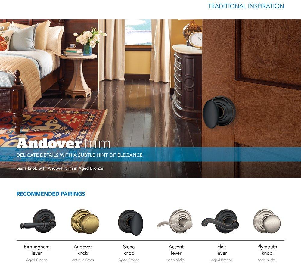 Andover Knob Non-Turning Lock