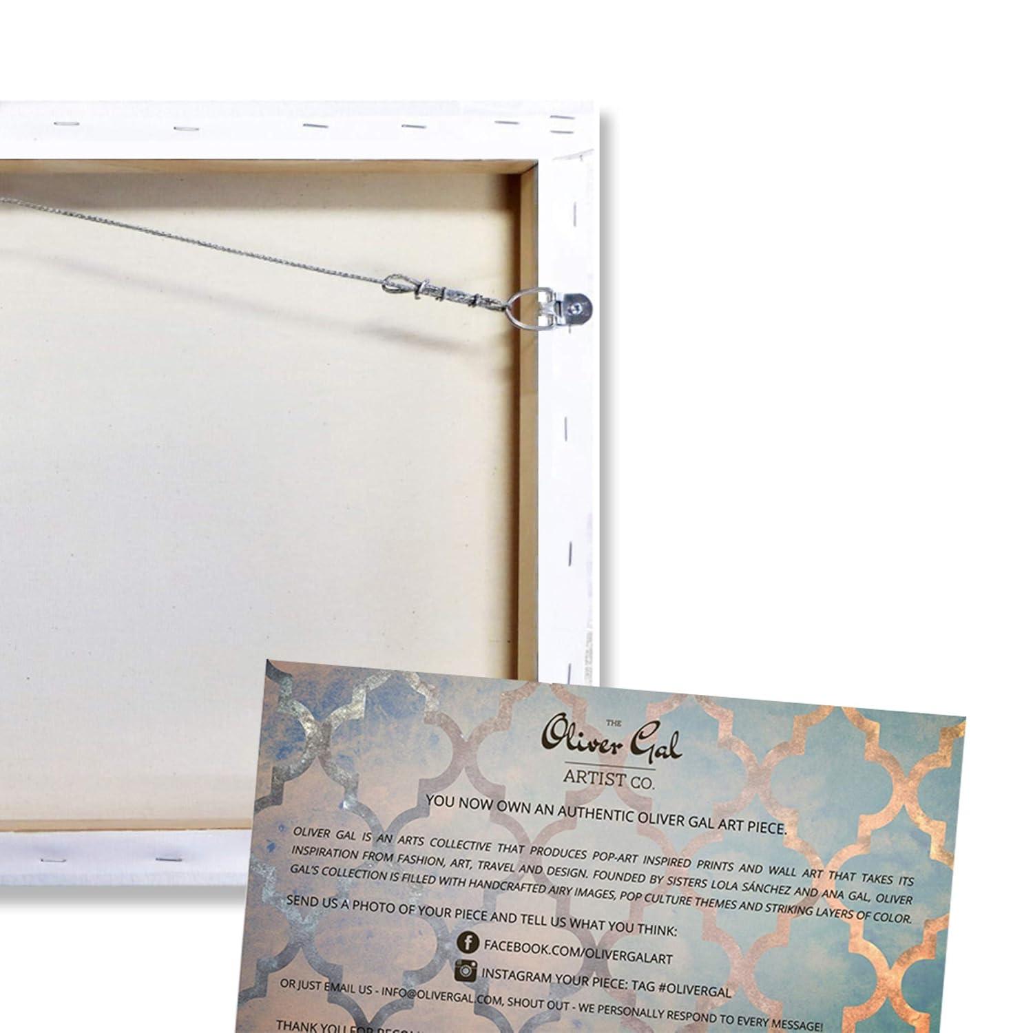 Oliver Gal Prints Fashion And Glam " Fashion And Glam White And Gold Chandelier " by Oliver Gal