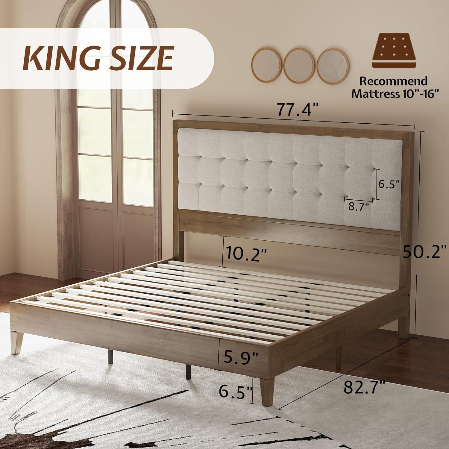 Wade Logan® Behka Upholstered Platform Bed