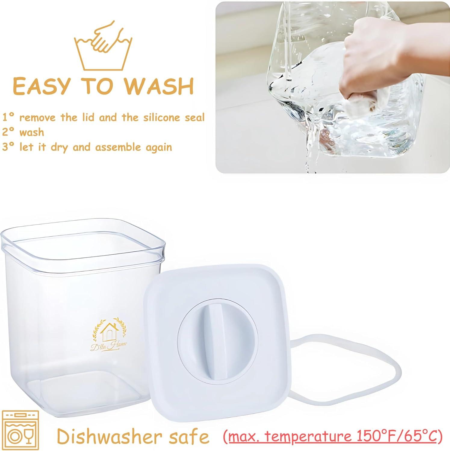 Airtight Food Storage Containers 3 set Sealed Food Storage Containers With Lids Kitchen Dry Goods Leak Proof Storage Containers Air Tight Pantry Storage Containers Canisters Sets