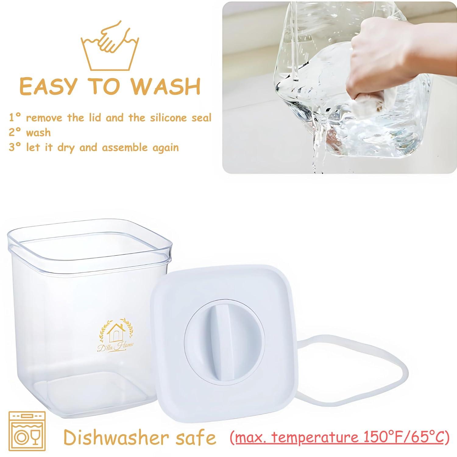 Airtight Food Storage Containers 3 set Sealed Food Storage Containers With Lids Kitchen Dry Goods Leak Proof Storage Containers Air Tight Pantry Storage Containers Canisters Sets