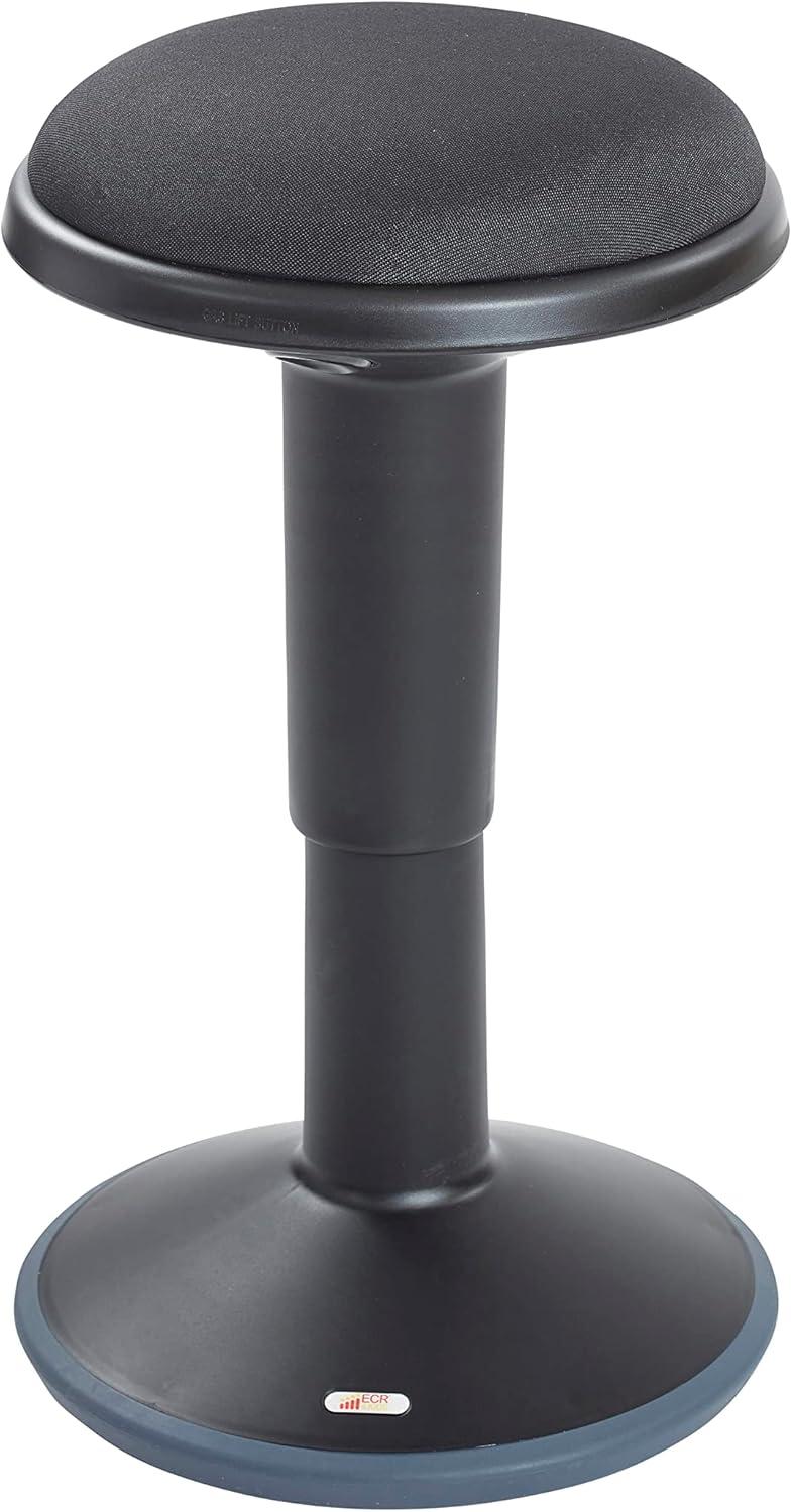 ECR4Kids SitWell Wobble Stool, Adjustable Height, Active Seating