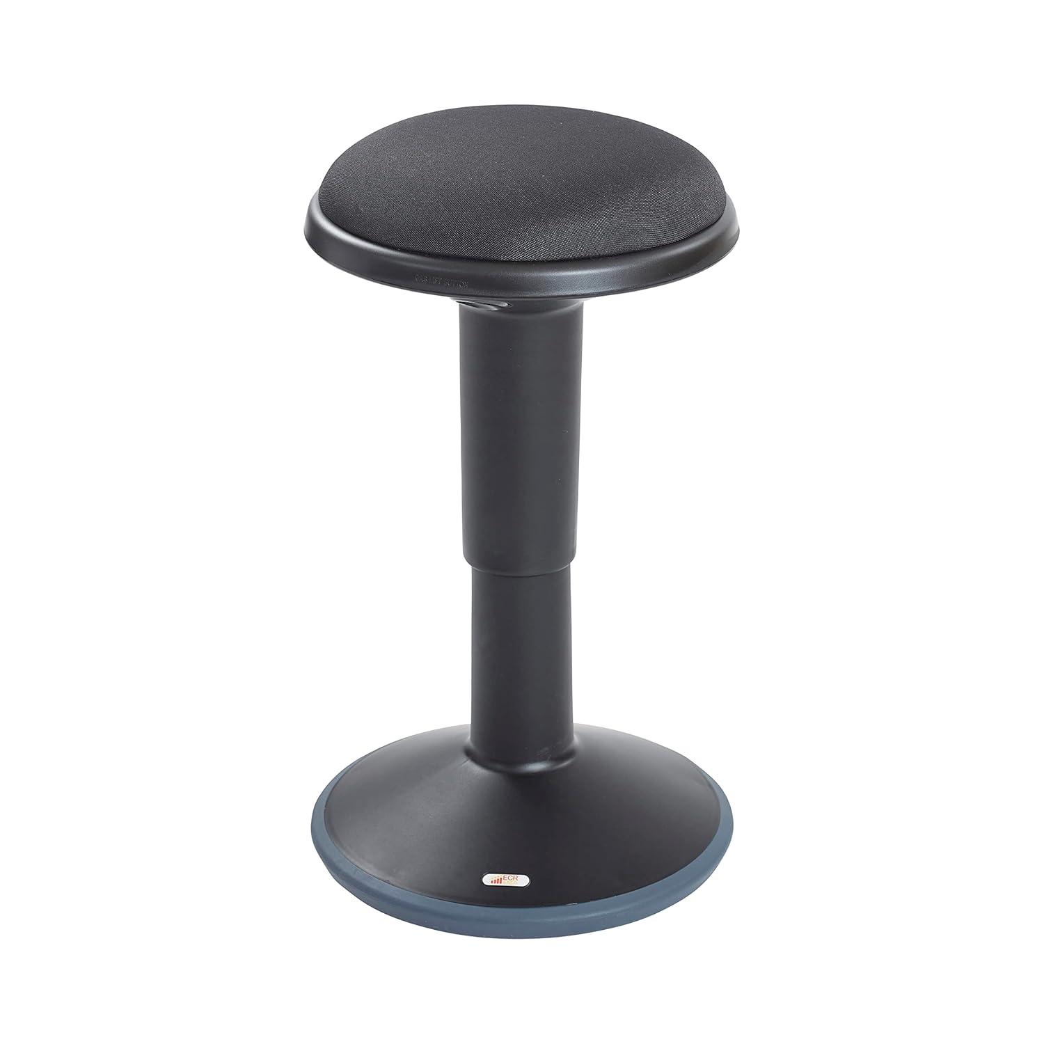 ECR4Kids SitWell Wobble Stool, Adjustable Height, Active Seating
