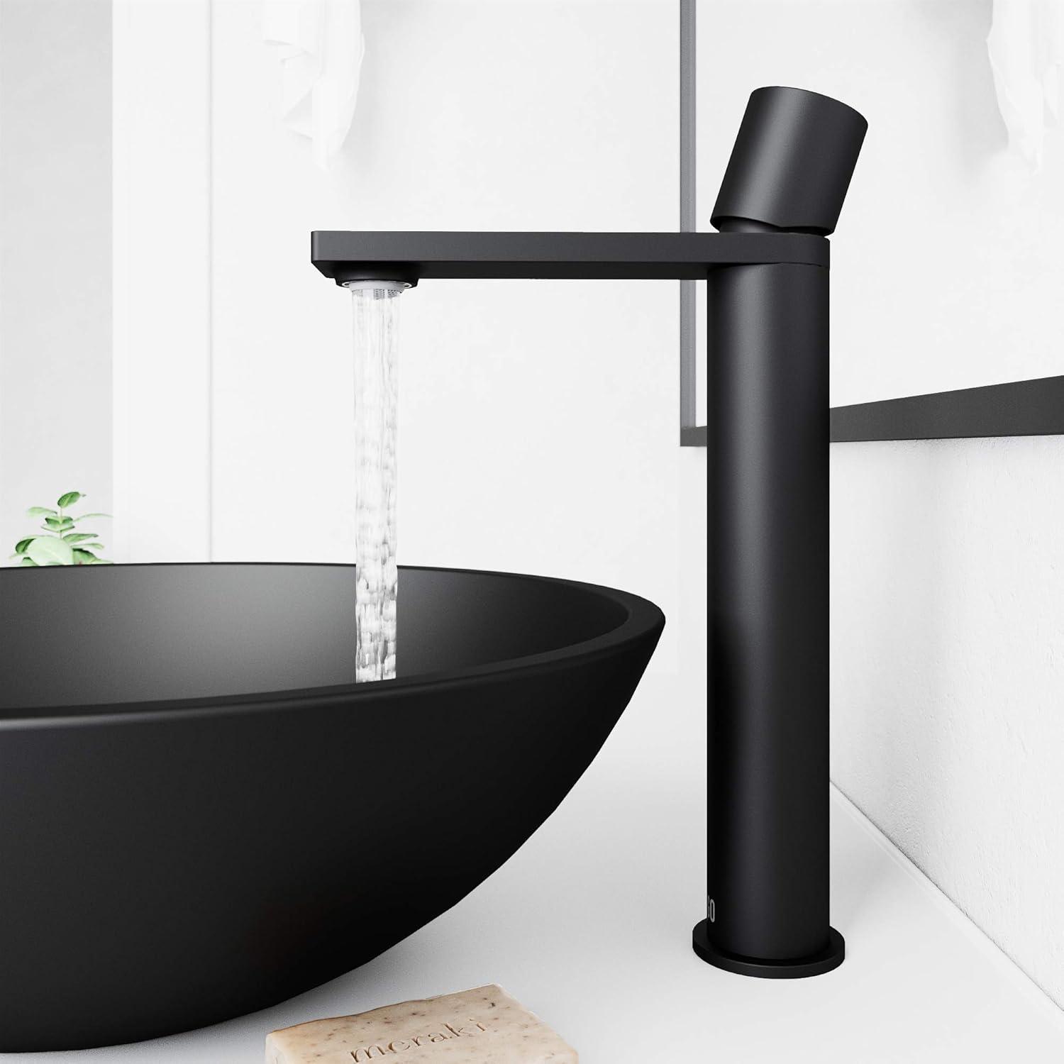 Gotham 12" H Single Handle Vessel Sink Bathroom Faucet