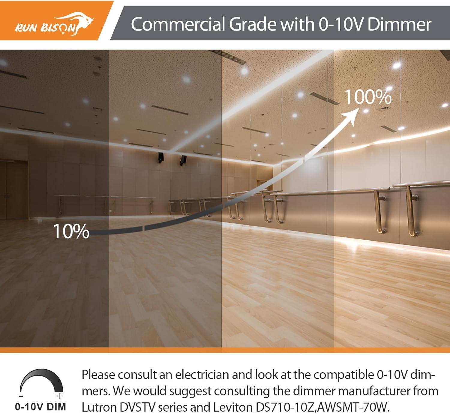 6in. CCT and Wattage Selectable NewRemodel IC Rated Integrated LED Commercial Downlight