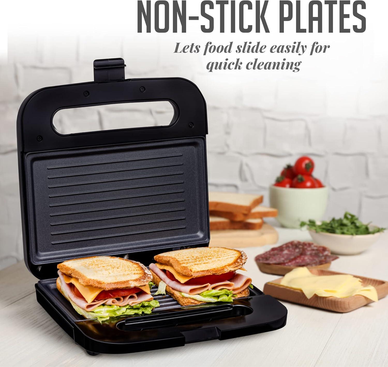 Ovente OVENTE Compact Electric Panini Press Grill