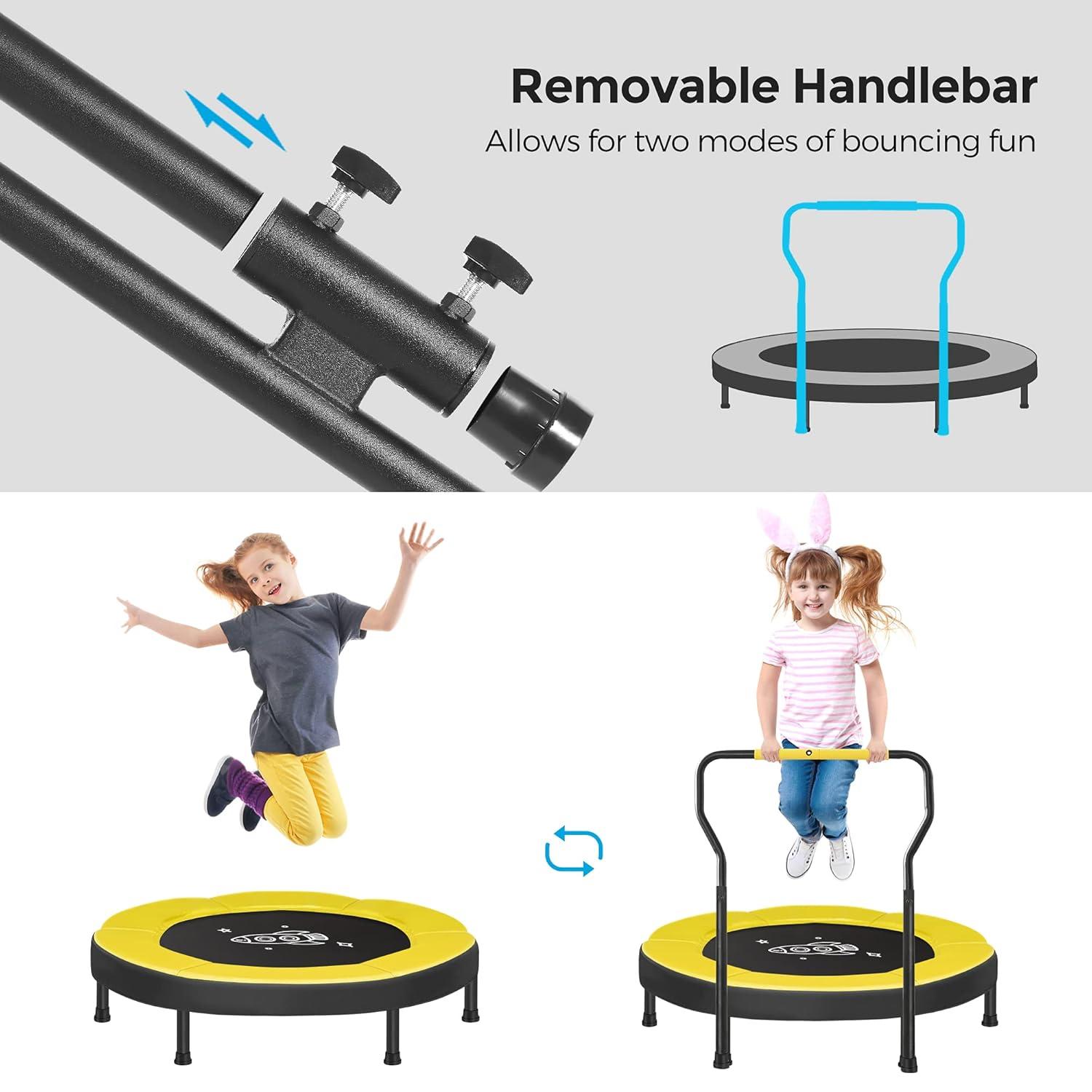 Trampoline for Kids,Toddler Trampoline for Indoor and Outdoor, 36"
