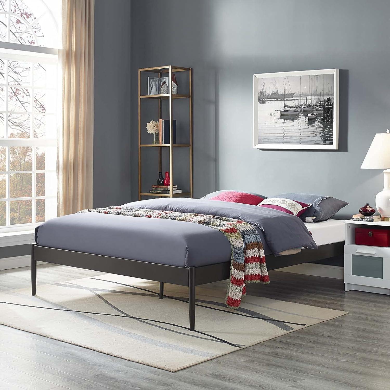 Elsie Fabric Bed Frame by Modway