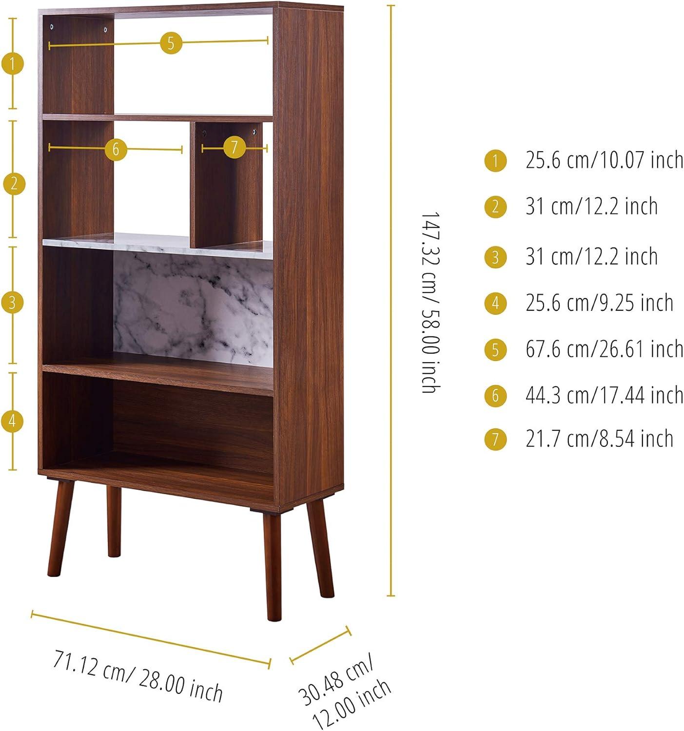 Bayamo Geometric Bookcase