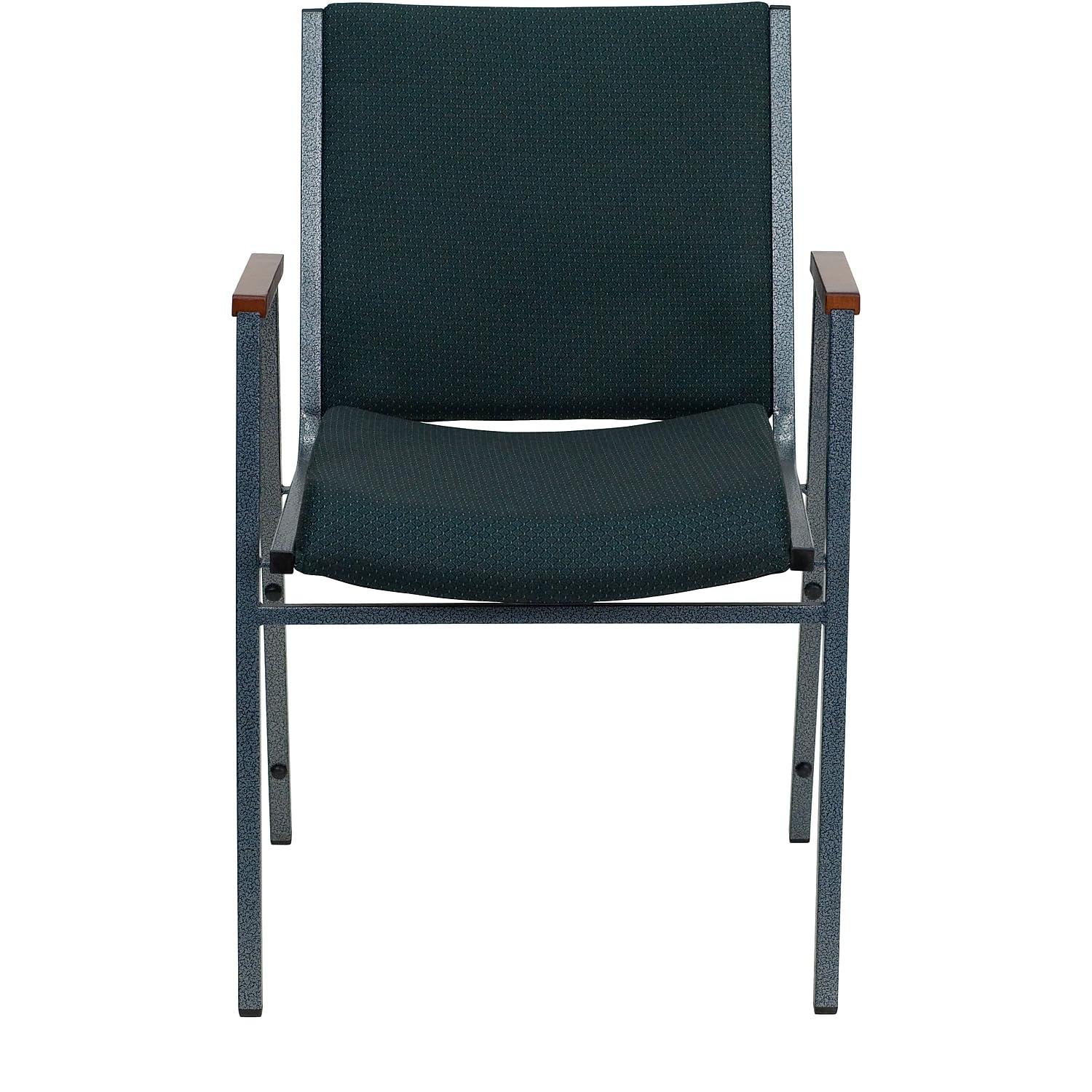 Offex Aliya Heavy Duty Stack Chair with Arms