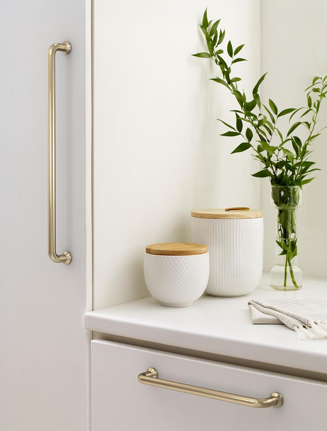 Amerock Factor 18 inch (457mm) Center-to-Center Golden Champagne Appliance Pull