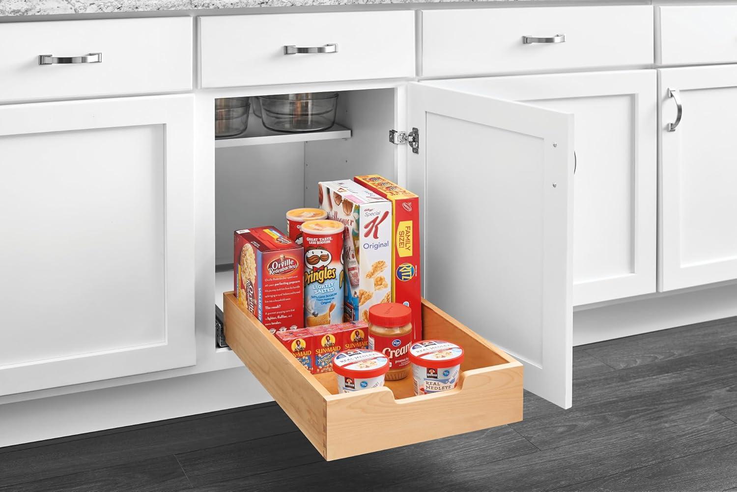 Rev-A-Shelf Rev-A-Shelf Wood Base Cabinet Pull Out Drawers with Soft Close