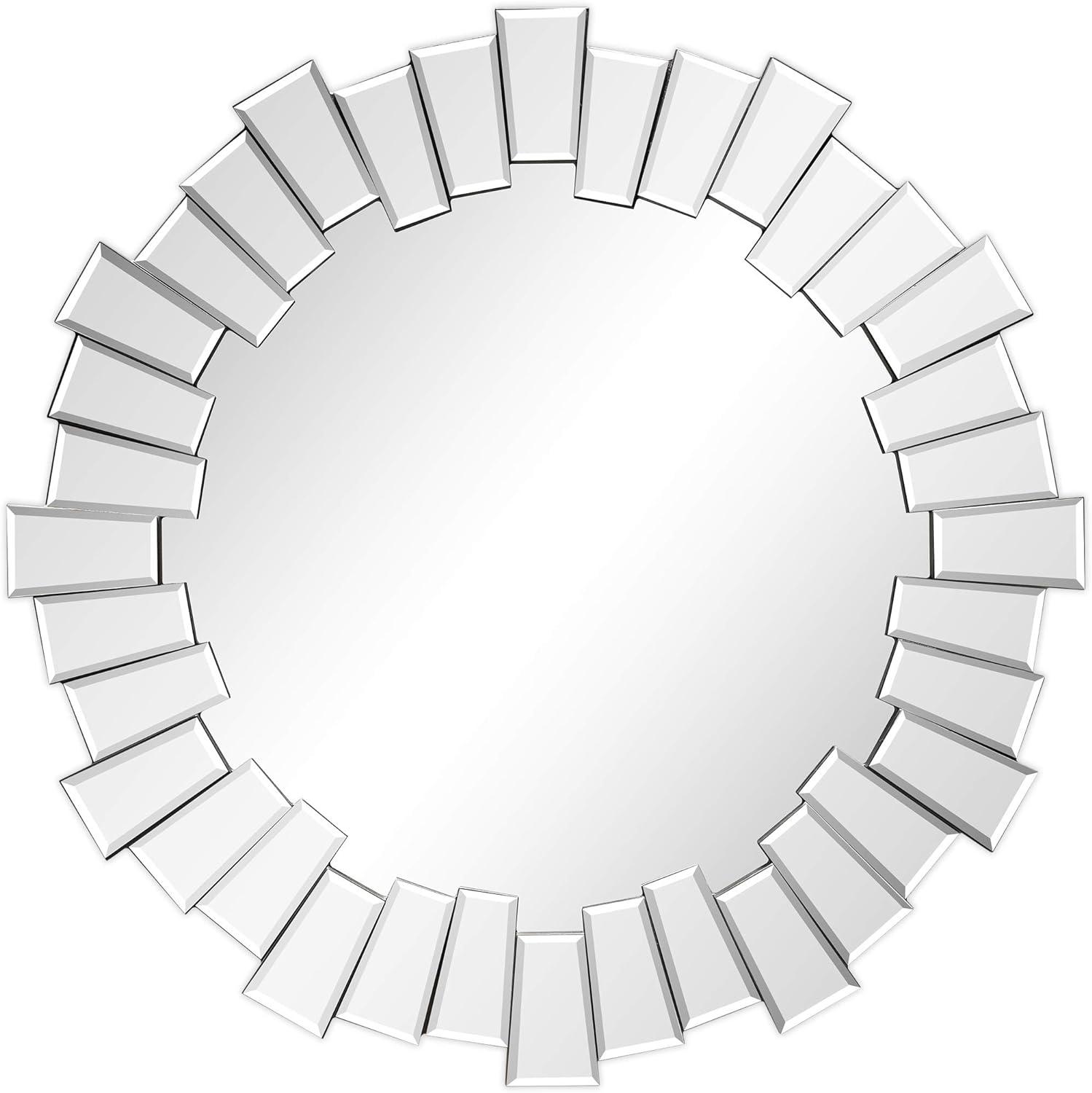 Empire Art Direct  Traverse Moderno Round Mirror