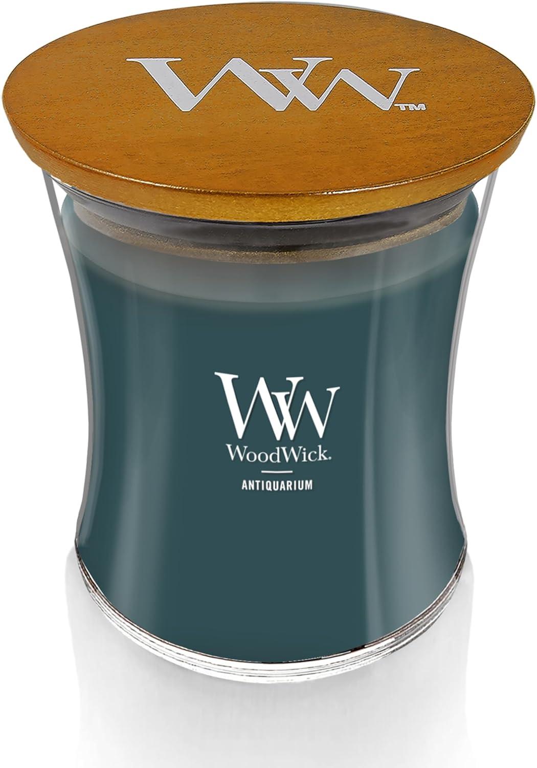 ANTIQUARIUM WoodWick 10oz Medium Jar Candle