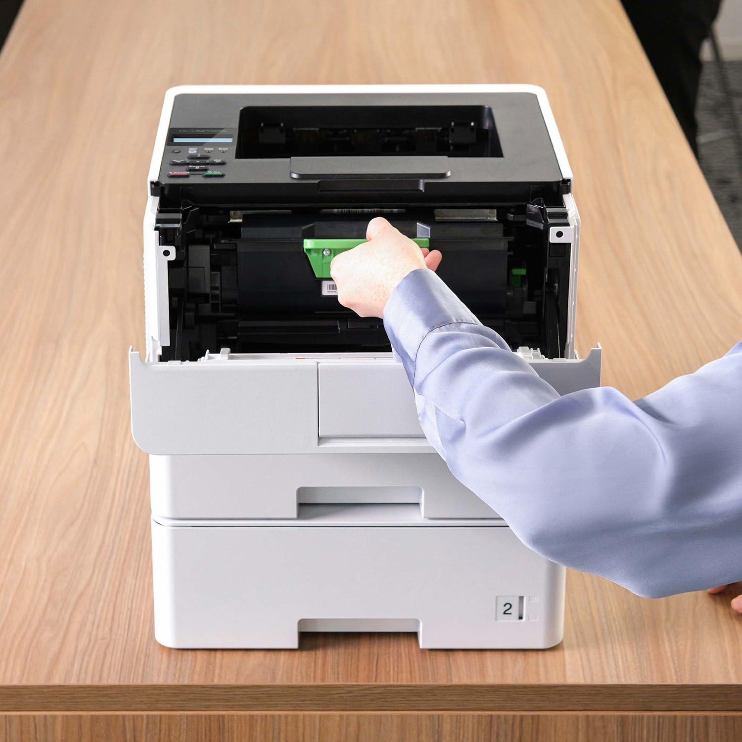 Brother HL-L6210DWT Business Monochrome Laser Printer with Dual Paper Trays, Wireless Networking, and Duplex Printing