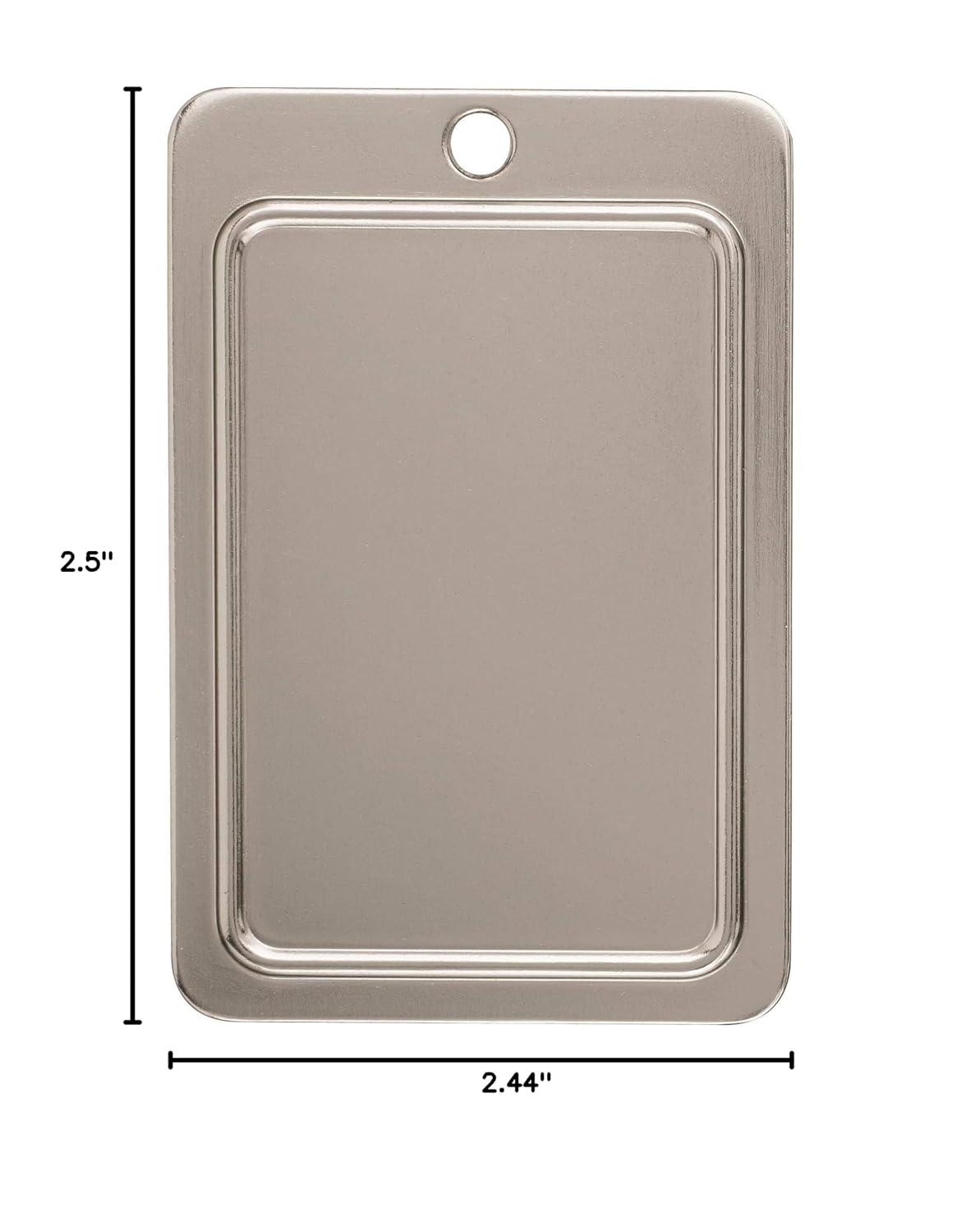 Amerock 2.25" H × 2.25" W Invisible/Concealed Single Cabinet Hinge (Set of 2)