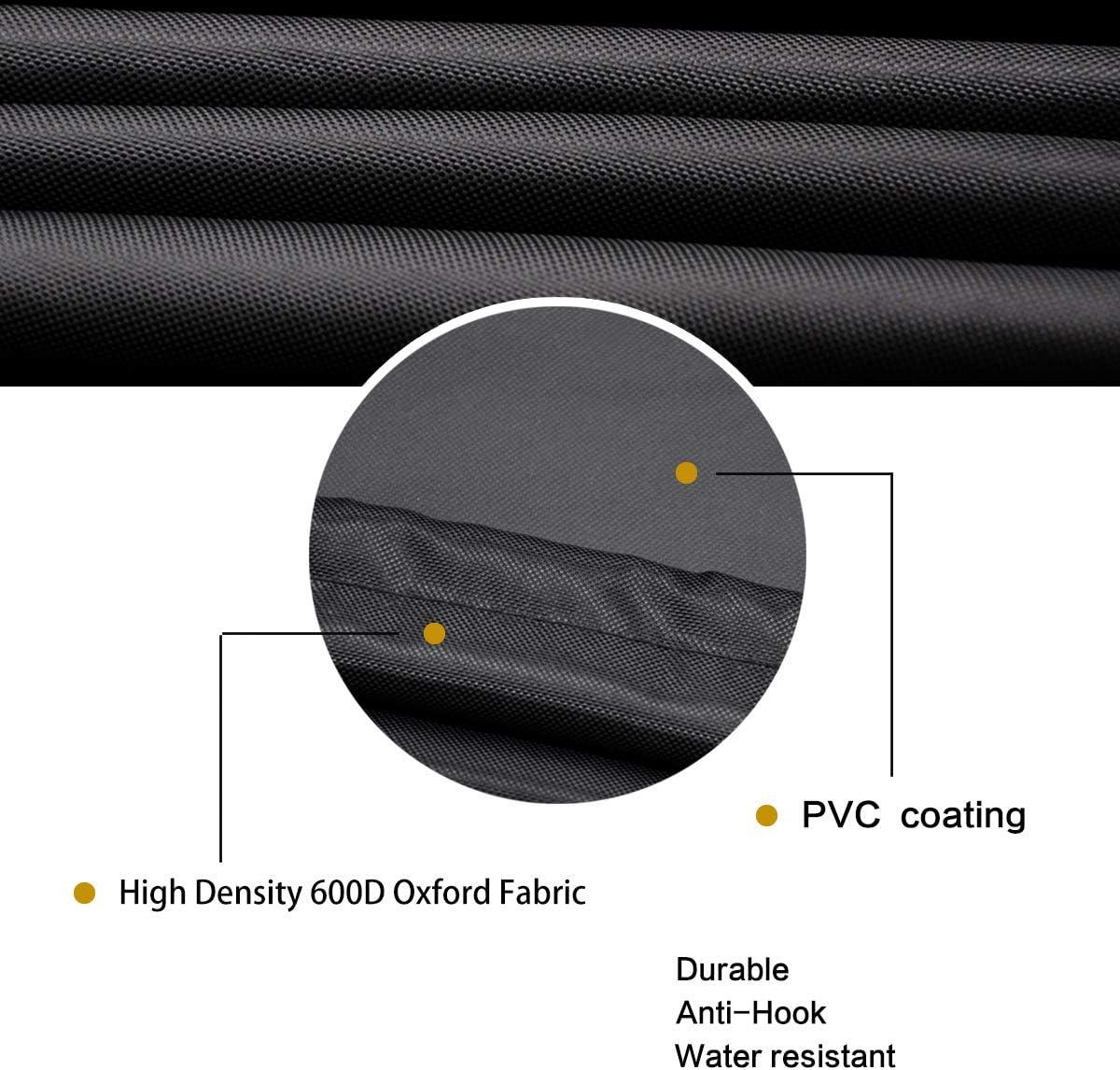 Gas Fire Pit Cover Square - Premium Patio Outdoor Cover Heavy Duty Fabric with PVC Coating,100% Waterproof,Anti-Crack,Fits for 30 inch,31 inch,32 inch Fire Pit / Table Cover (32”L x 32”W x 24”H,