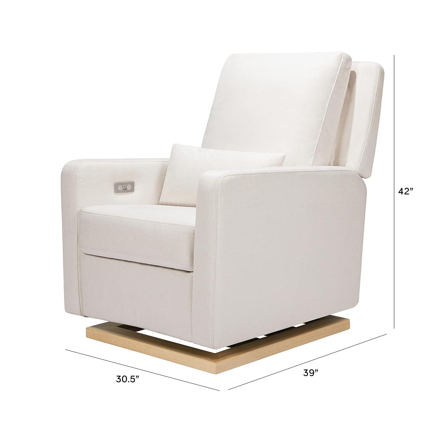 Sigi Electronic Recliner And Glider In Eco-Performance Fabric With USB Port | Water Repellent & Stain Resistant