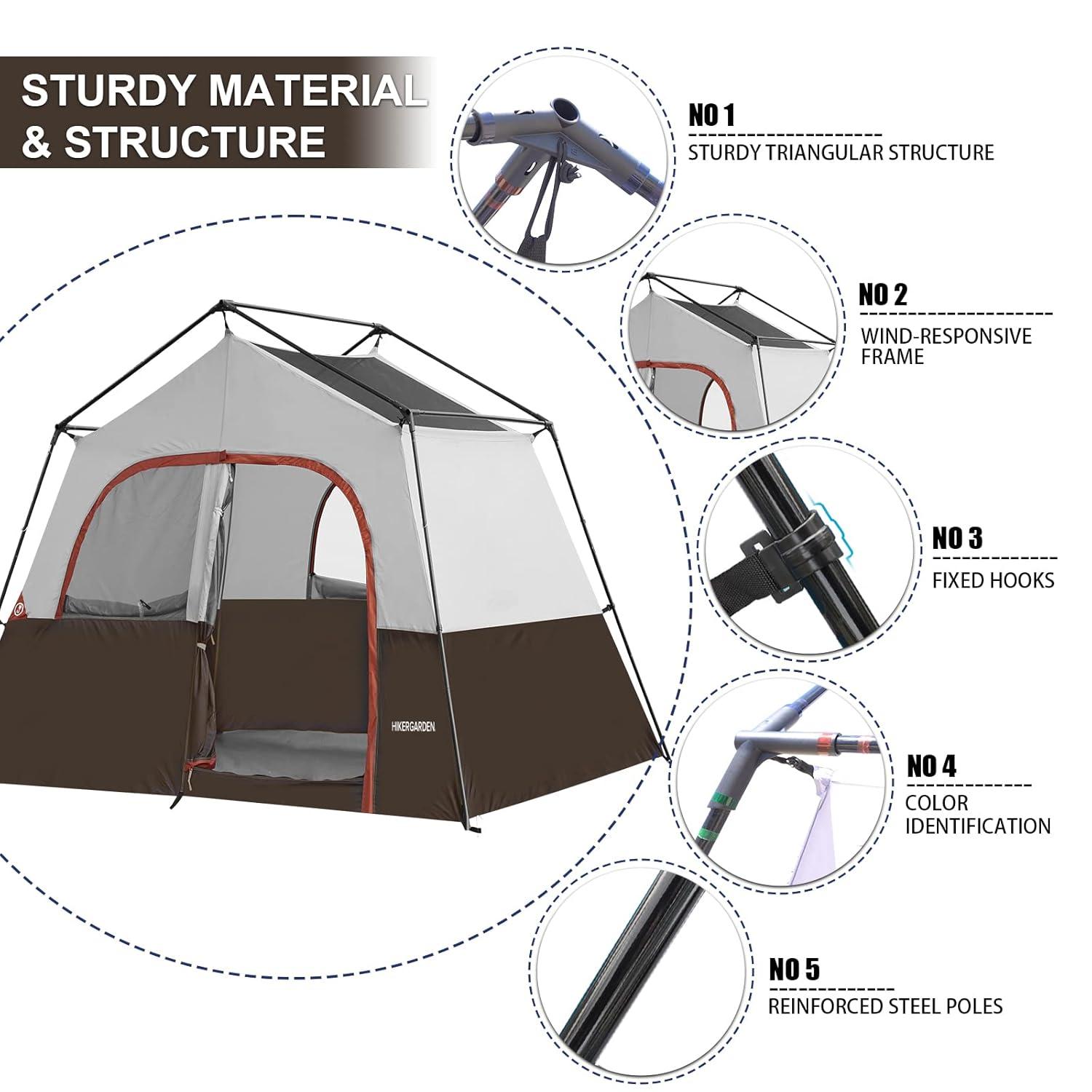 HIGEMZ 6 Person Tent