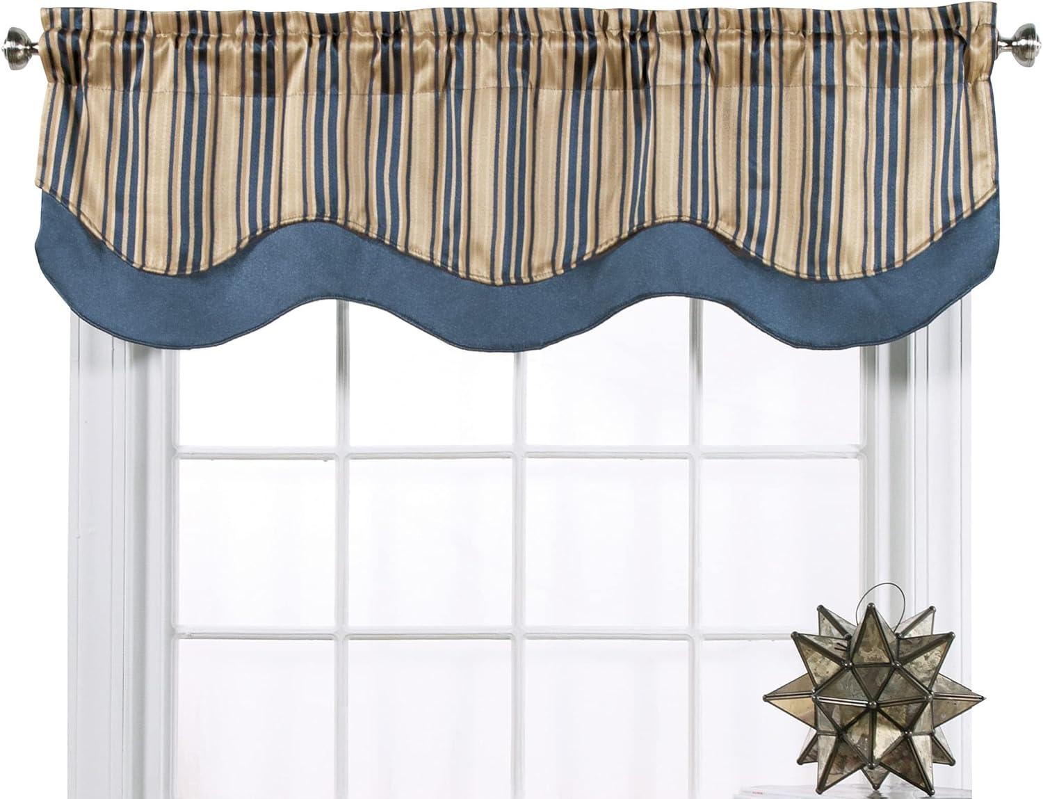 Windsor Jacquard Layered Valance