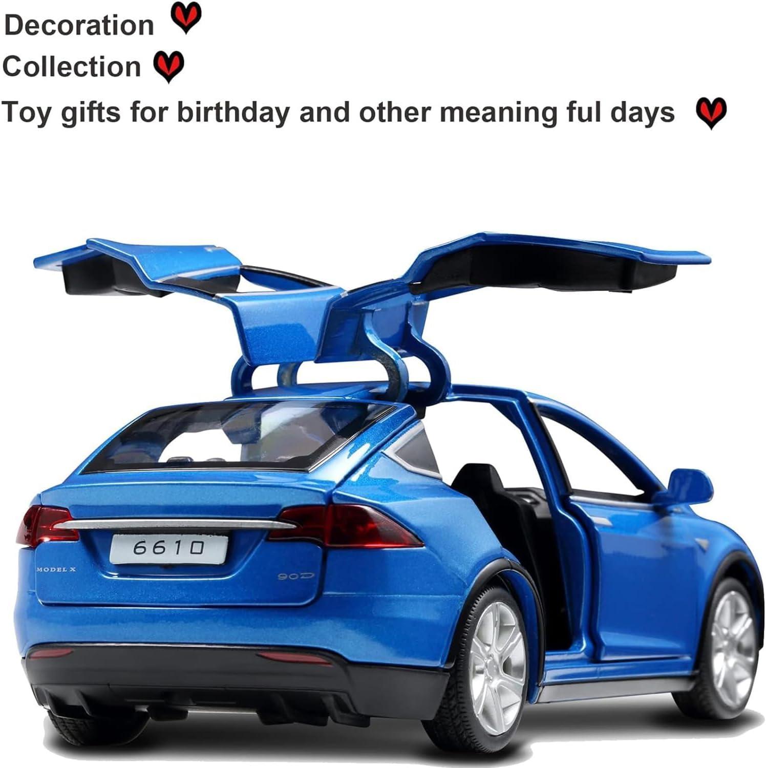 SASBSC Toy Cars Model X 1:32 Pull Back Vehicles Diecast Car Model Toys for Boys and Girls 3 to 12 Years Old
